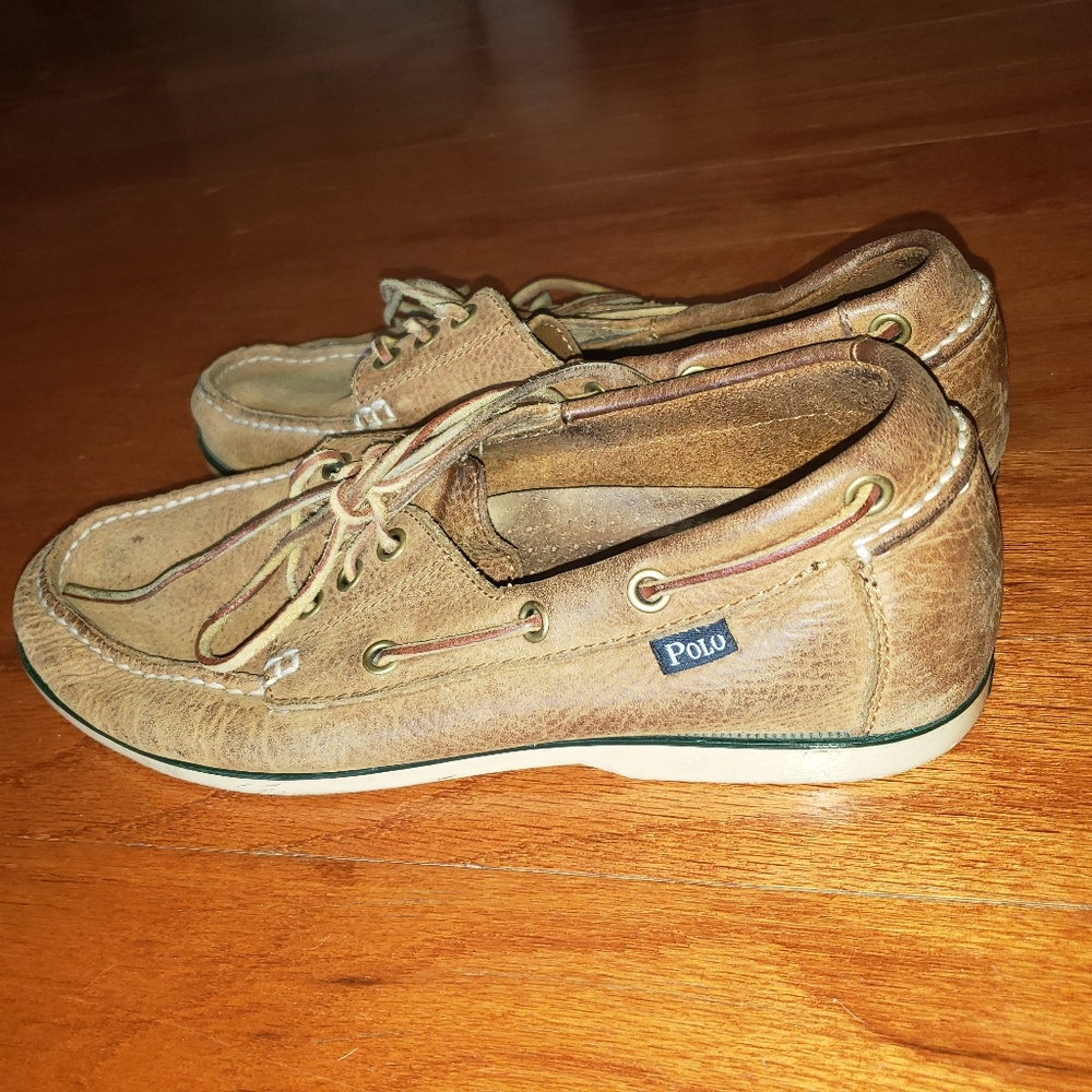 Mens Polo Boat Shoes